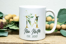 Load image into Gallery viewer, Personalized Mrs Mug - Wedding Gift for Bride
