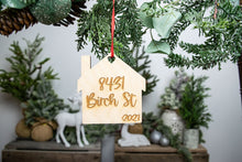 Load image into Gallery viewer, House Warming Gifts New Home, First Christmas in New Home Ornament, Our First Home Ornament, New House Ornament, New Home Gift
