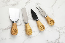 Load image into Gallery viewer, Boho Style Personalized Monogram Letter Cheese Knife Set

