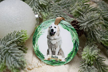 Load image into Gallery viewer, Custom Great Pyrenees Ornament - Great Pyrenees Gifts, Personalized Dog Ornament - Choose from 3 Graphic Options
