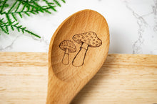 Load image into Gallery viewer, Wooden Amanita Mushroom Spoon
