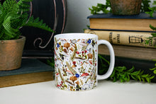 Load image into Gallery viewer, Botanical Mushroom and Fern Print Mug

