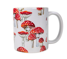 Load image into Gallery viewer, Amanita Mushroom Pattern Mug
