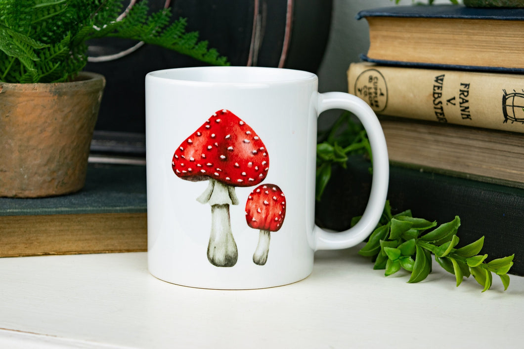 Amanita Mushroom Mug