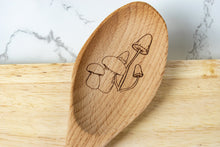 Load image into Gallery viewer, Wooden Mushroom Spoon
