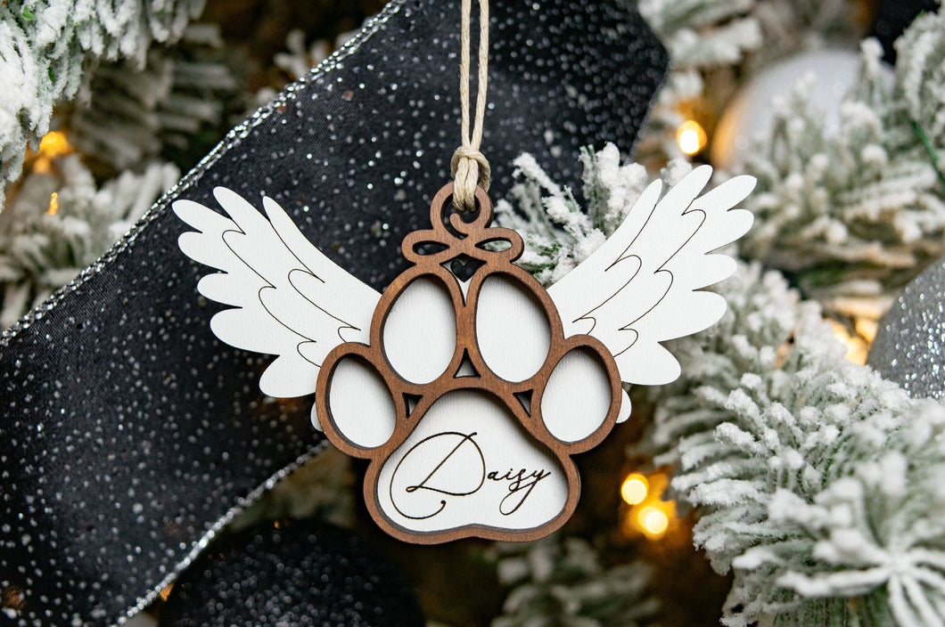 Pet Memorial Ornament - Dog Bereavement Gift